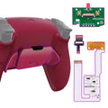 eXtremeRate Remappable RISE V3 Remap Kit for PS5 Controller BDM-030/040/050 - Rubberized Cosmic Red eXtremeRate