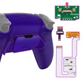 eXtremeRate Remappable RISE V3 Remap Kit for PS5 Controller BDM-030/040/050 - Rubberized Galactic Purple eXtremeRate