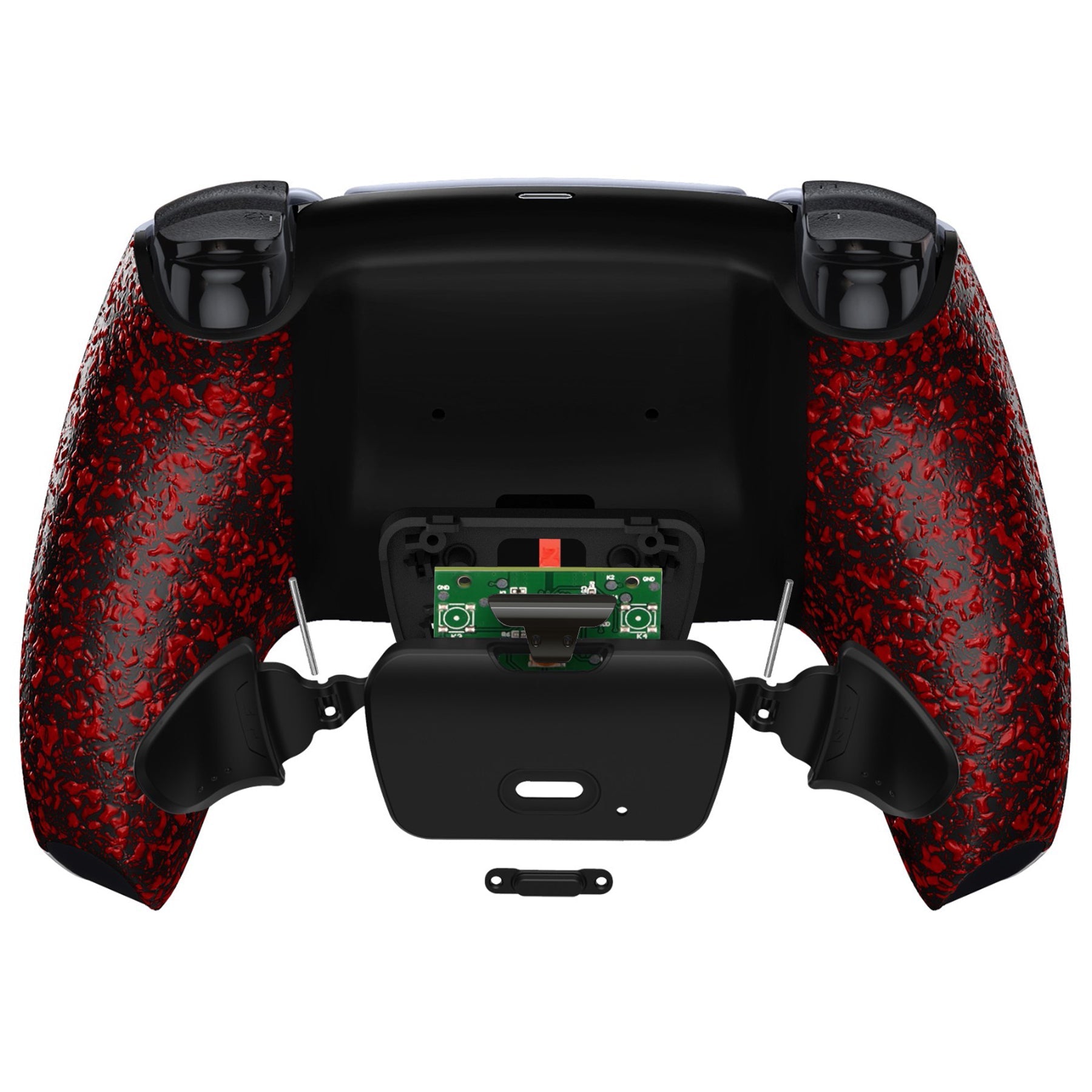 eXtremeRate Remappable RISE V3 Remap Kit for PS5 Controller BDM-030/040/050 - Textured Red eXtremeRate