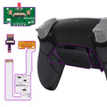 eXtremeRate Remappable RISE V4 Remap Kit for PS5 Controller BDM-030/040/050/060 - Rubberized Black eXtremeRate