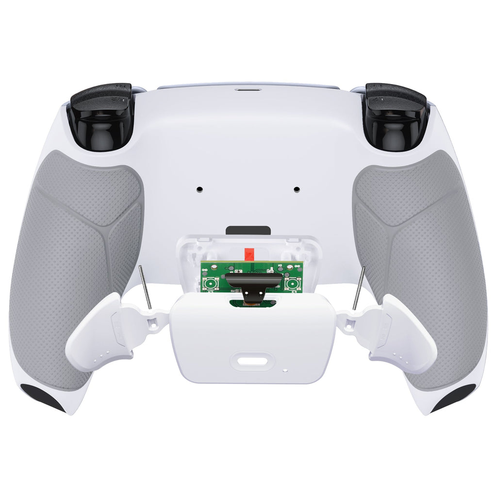 eXtremeRate Remappable RISE V4 Remap Kit for PS5 Controller BDM-030/040/050/060 - Rubberized White eXtremeRate