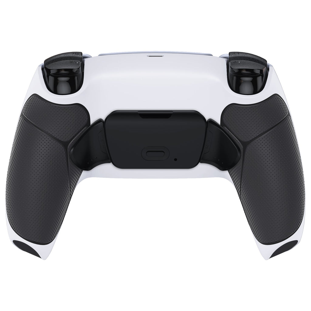 eXtremeRate Remappable RISE V4 Remap Kit for PS5 Controller BDM-030/040/050/060 - Rubberized White Black- Black eXtremeRate