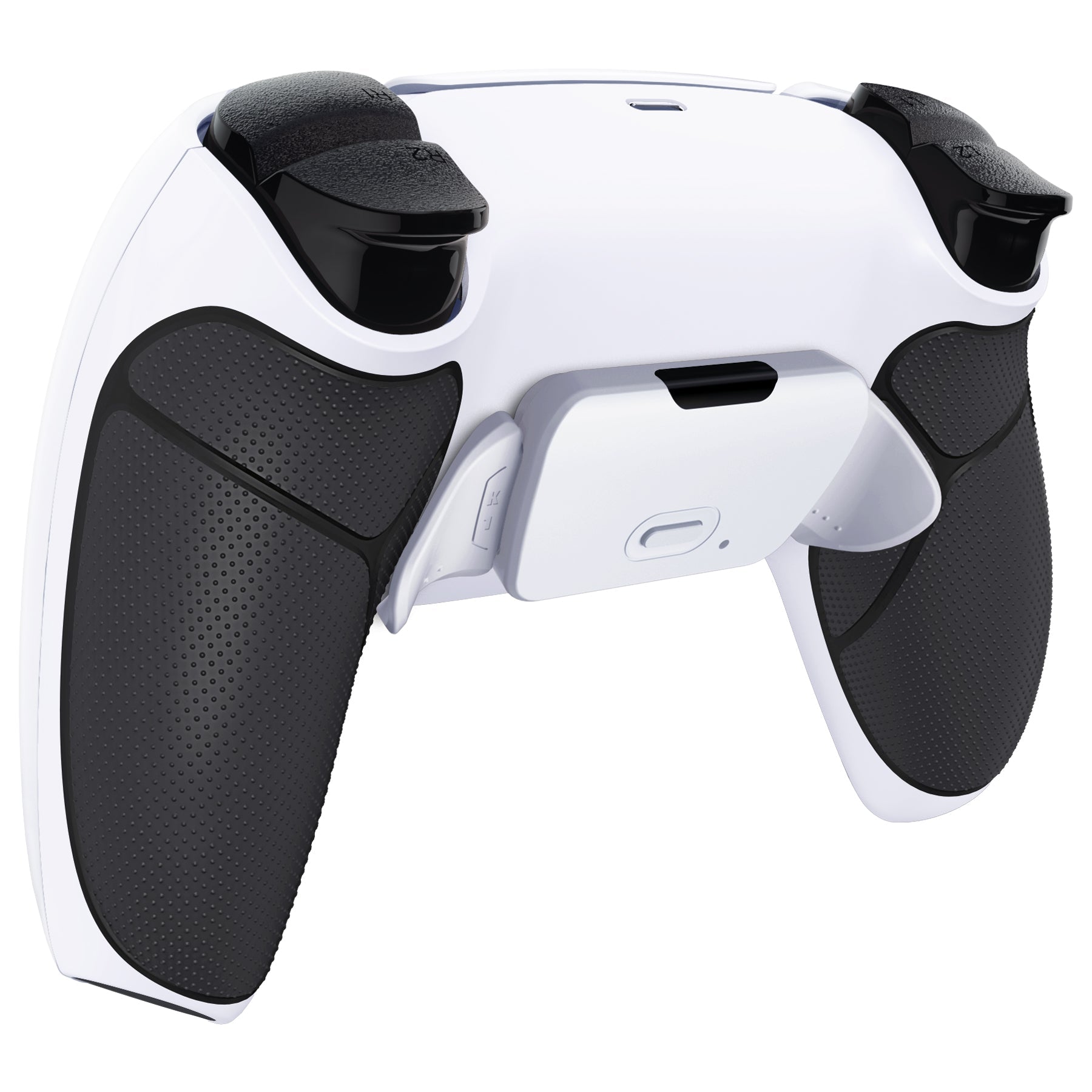 eXtremeRate Remappable RISE V4 Remap Kit for PS5 Controller BDM-030/040/050/060 - Rubberized White Black- White eXtremeRate