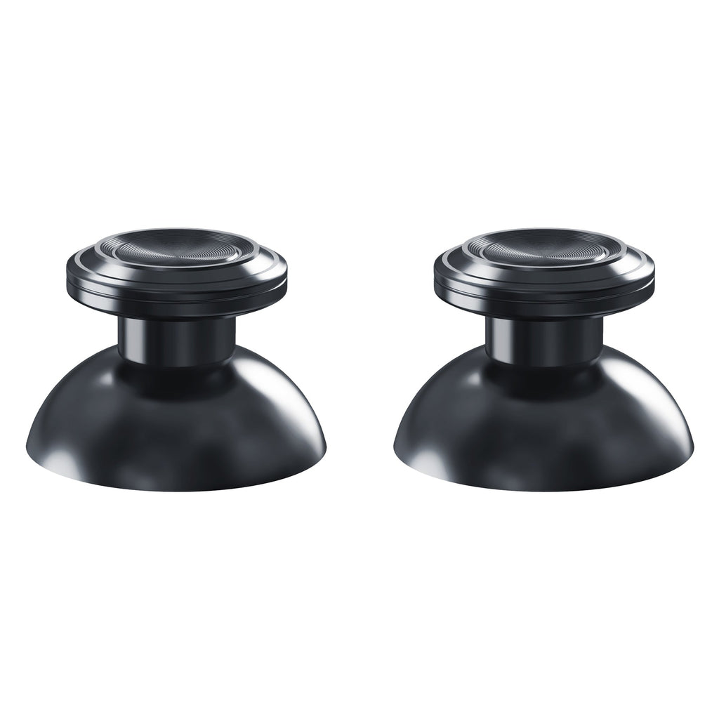 eXtremeRate Replacement Aluminum Metal Thumbsticks Compatible with PS5 & PS4 Controller - Dark Gray eXtremeRate