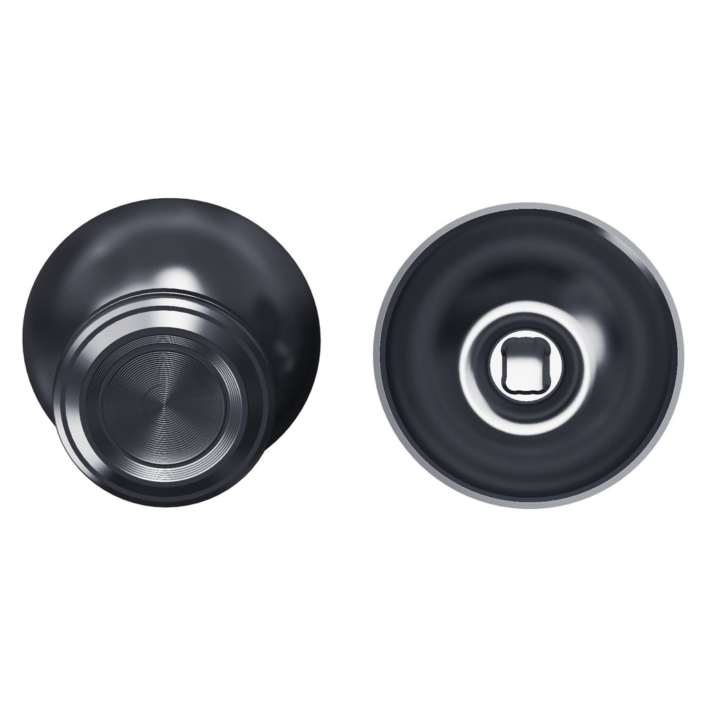 eXtremeRate Replacement Aluminum Metal Thumbsticks Compatible with PS5 & PS4 Controller - Dark Gray eXtremeRate