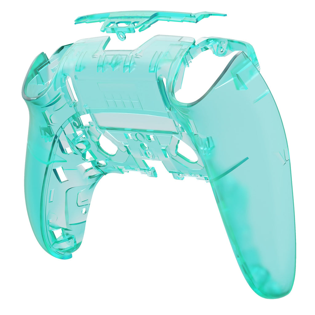 eXtremeRate Replacement Back Housing Bottom Shell Compatible with PS5 Edge Controller - Emerald Green eXtremeRate