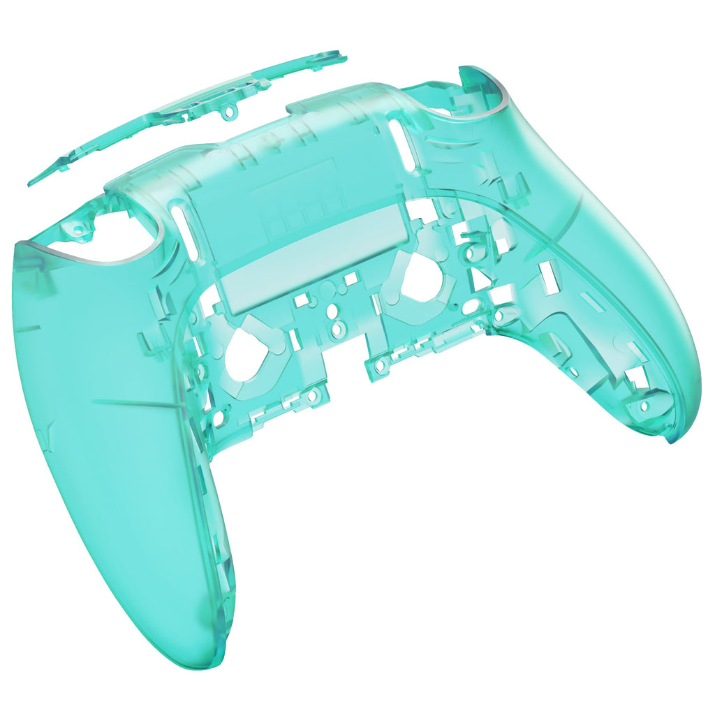 eXtremeRate Replacement Back Housing Bottom Shell Compatible with PS5 Edge Controller - Emerald Green eXtremeRate