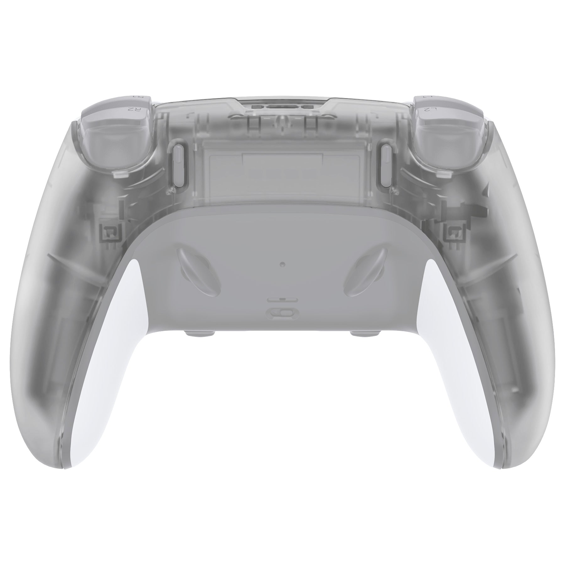 eXtremeRate Replacement Back Housing Bottom Shell Compatible with PS5 Edge Controller - Glow in Dark - Green eXtremeRate