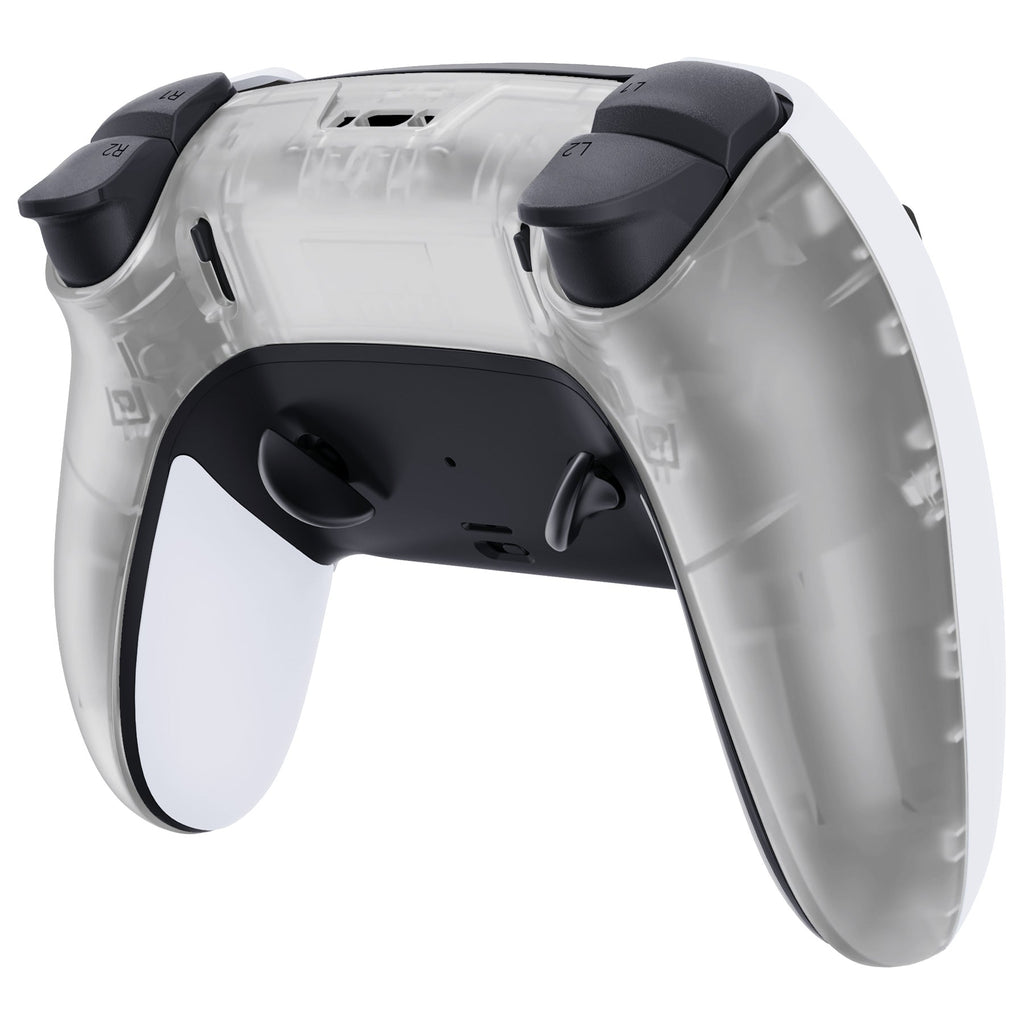 eXtremeRate Replacement Back Housing Bottom Shell Compatible with PS5 Edge Controller - Glow in Dark - Green eXtremeRate