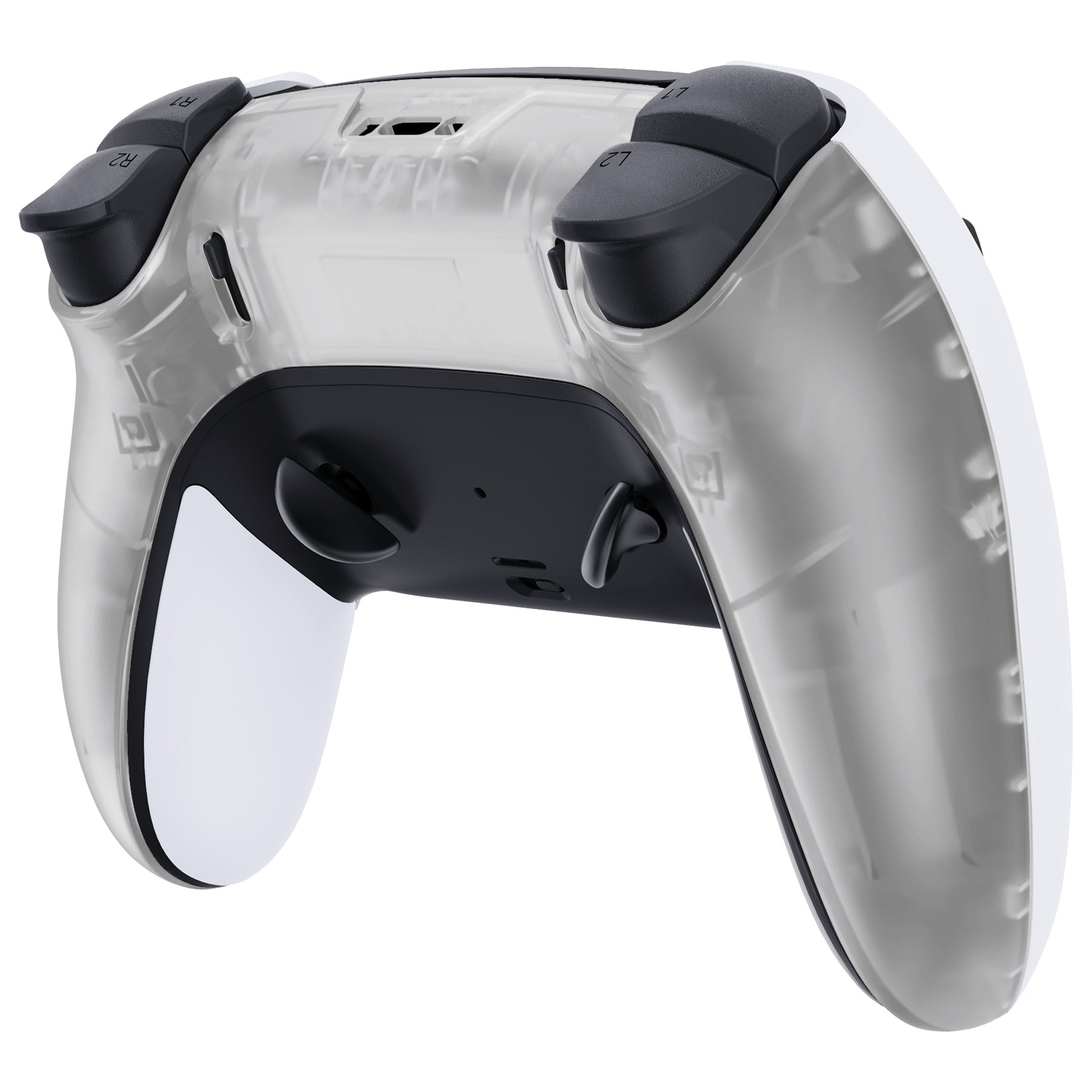 eXtremeRate Replacement Back Housing Bottom Shell Compatible with PS5 Edge Controller - Glow in Dark - Green eXtremeRate