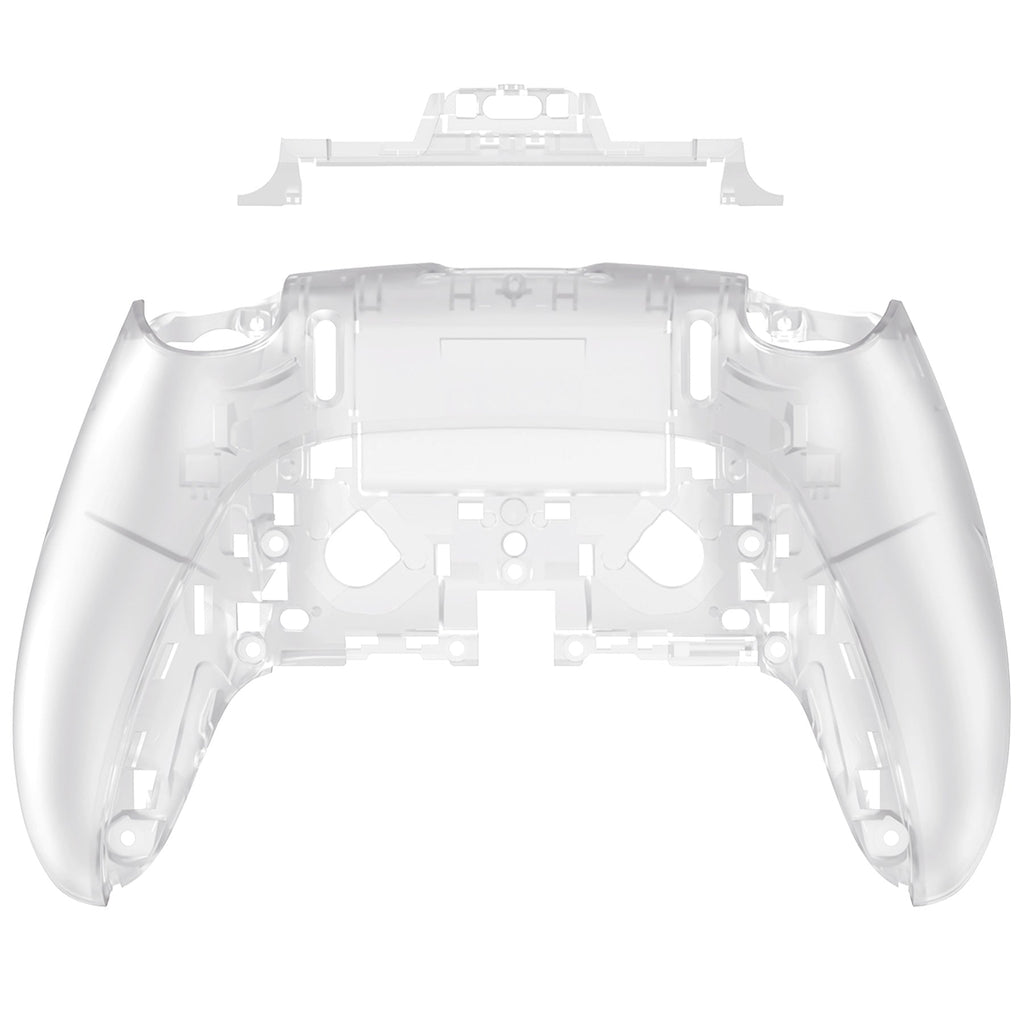 eXtremeRate Replacement Back Housing Bottom Shell Compatible with PS5 Edge Controller - Glow in Dark - Green eXtremeRate