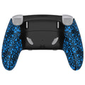eXtremeRate Replacement Back Housing Bottom Shell & Clip Shell Compatible with PS5 Edge Controller -  Textured Blue eXtremeRate