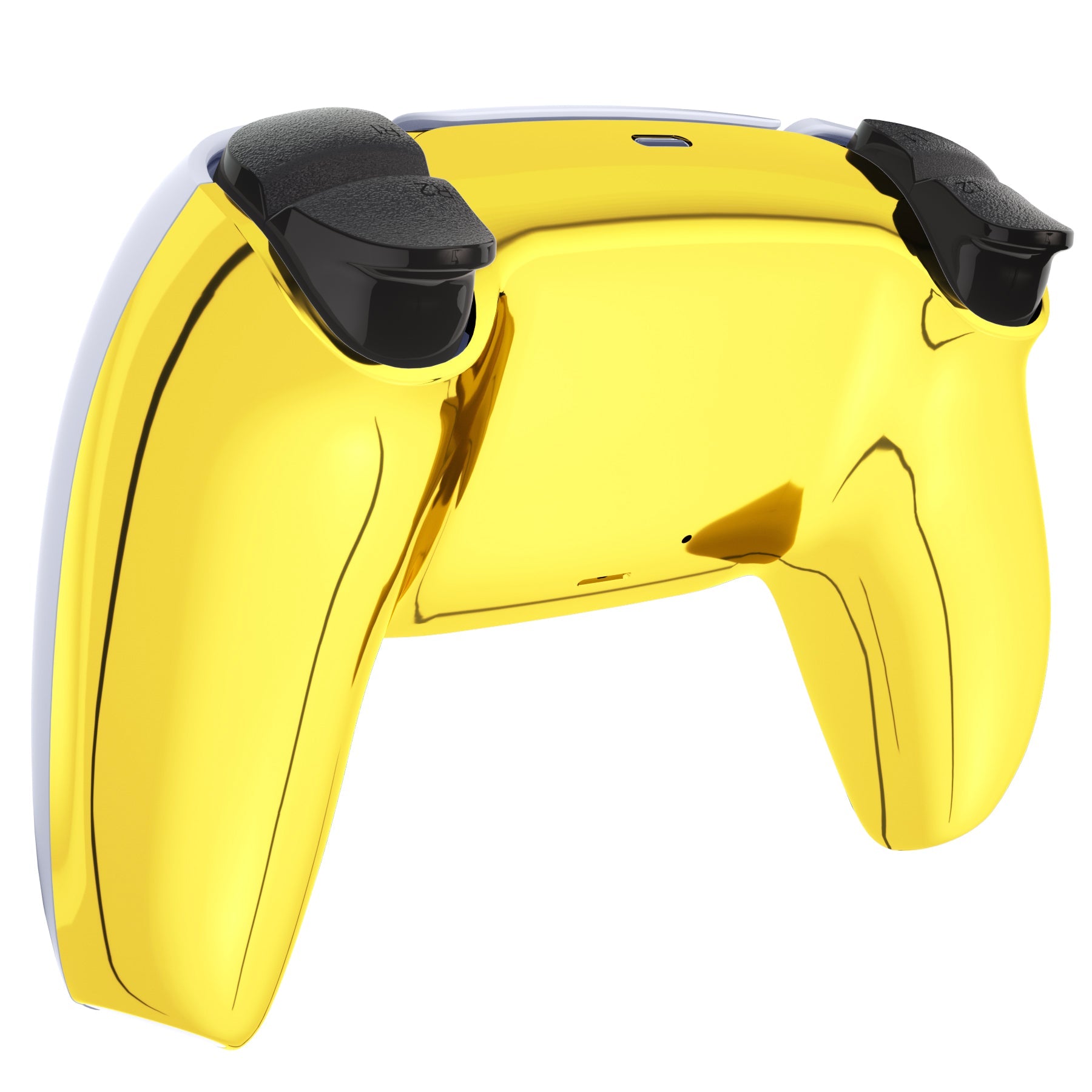 eXtremeRate Replacement Back Housing Bottom Shell for PS5 Controller BDM-010/020/030/040/050/060 - Chrome Gold eXtremeRate