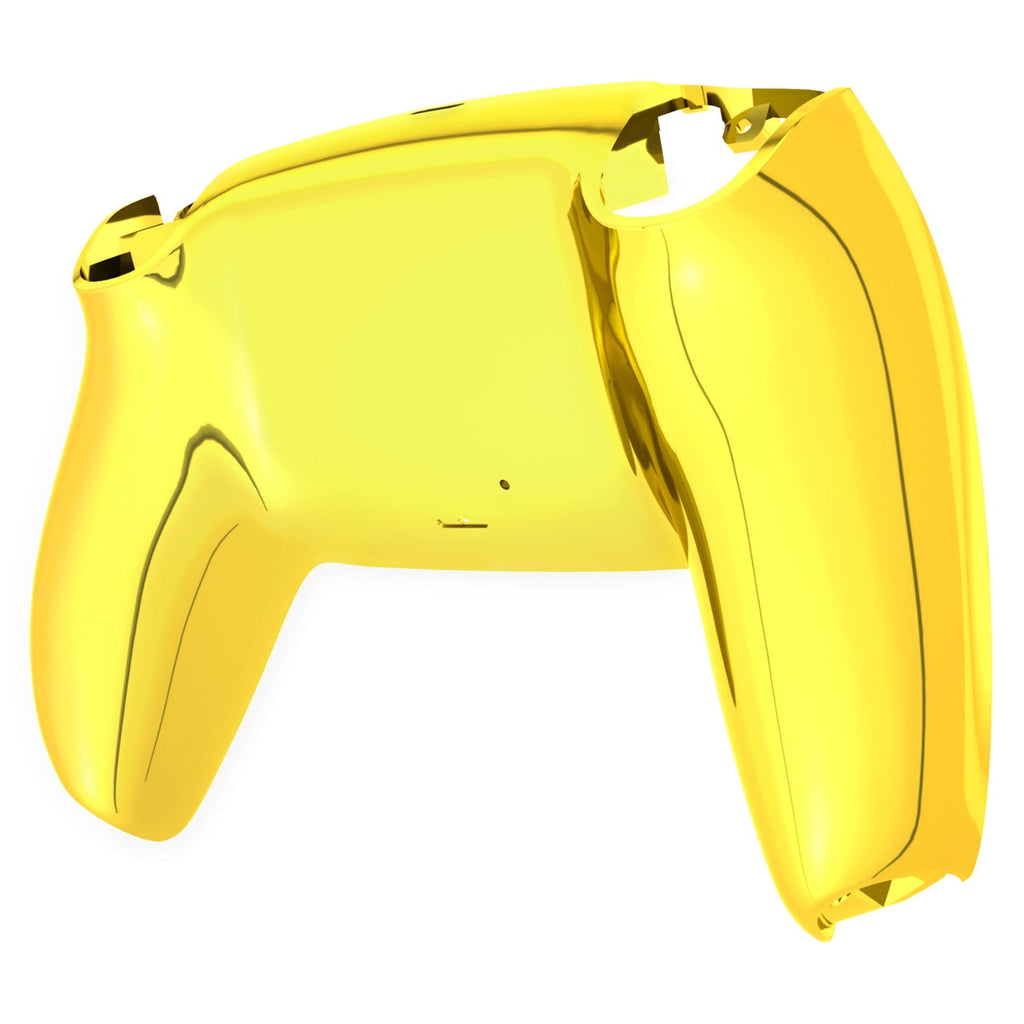 eXtremeRate Replacement Back Housing Bottom Shell for PS5 Controller BDM-010/020/030/040/050/060 - Chrome Gold eXtremeRate