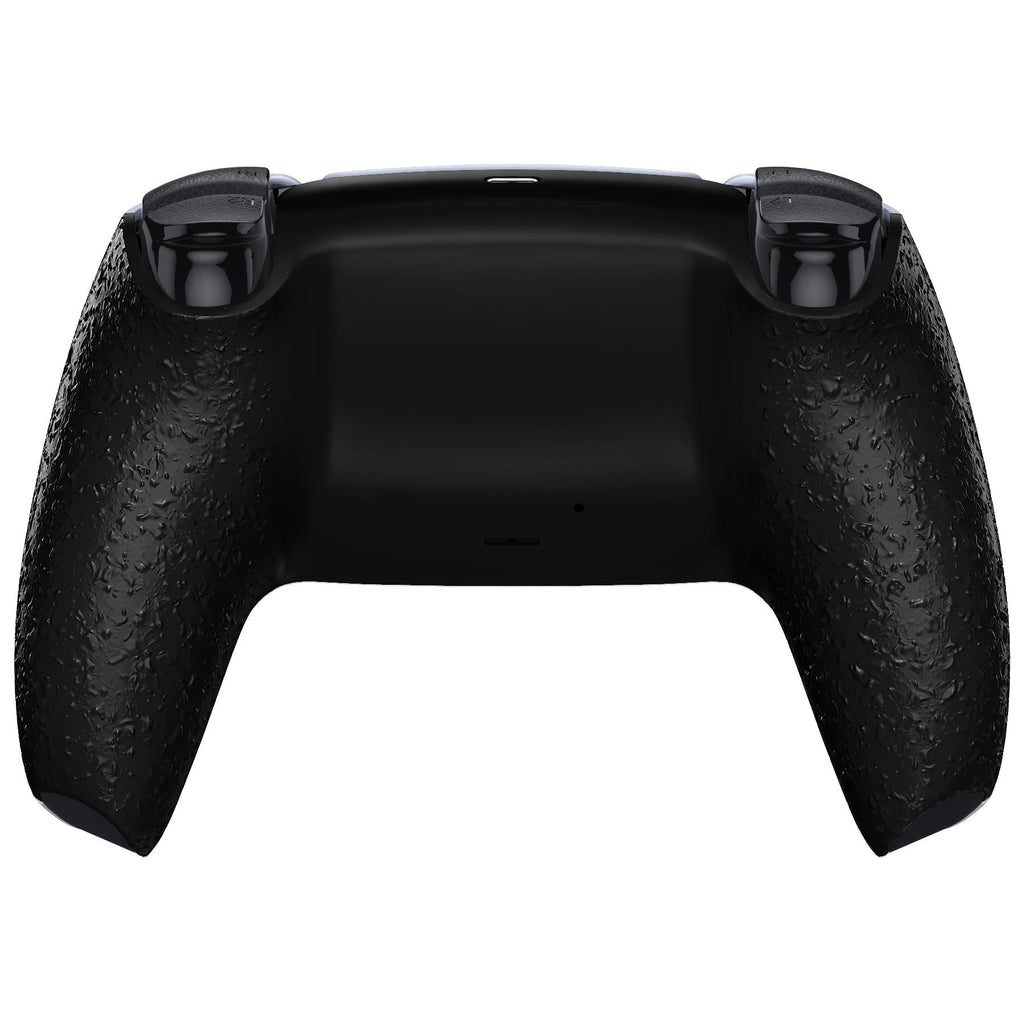 eXtremeRate Replacement Back Housing Bottom Shell for PS5 Controller BDM-010/020/030/040/050/060 - Textured Black eXtremeRate