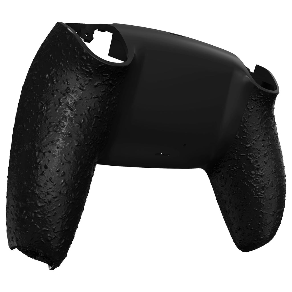 eXtremeRate Replacement Back Housing Bottom Shell for PS5 Controller BDM-010/020/030/040/050/060 - Textured Black eXtremeRate