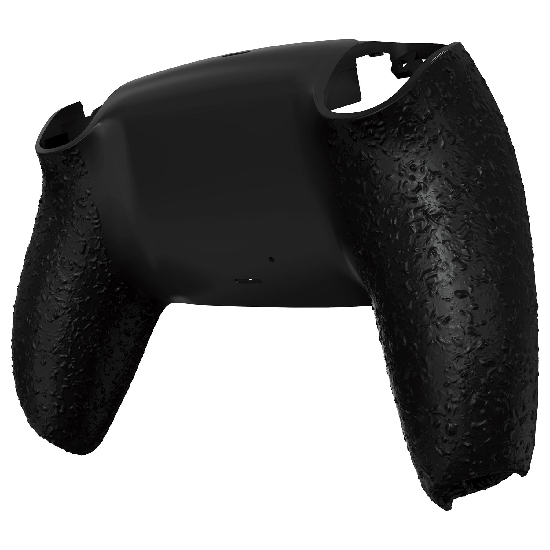 eXtremeRate Replacement Back Housing Bottom Shell for PS5 Controller BDM-010/020/030/040/050/060 - Textured Black eXtremeRate