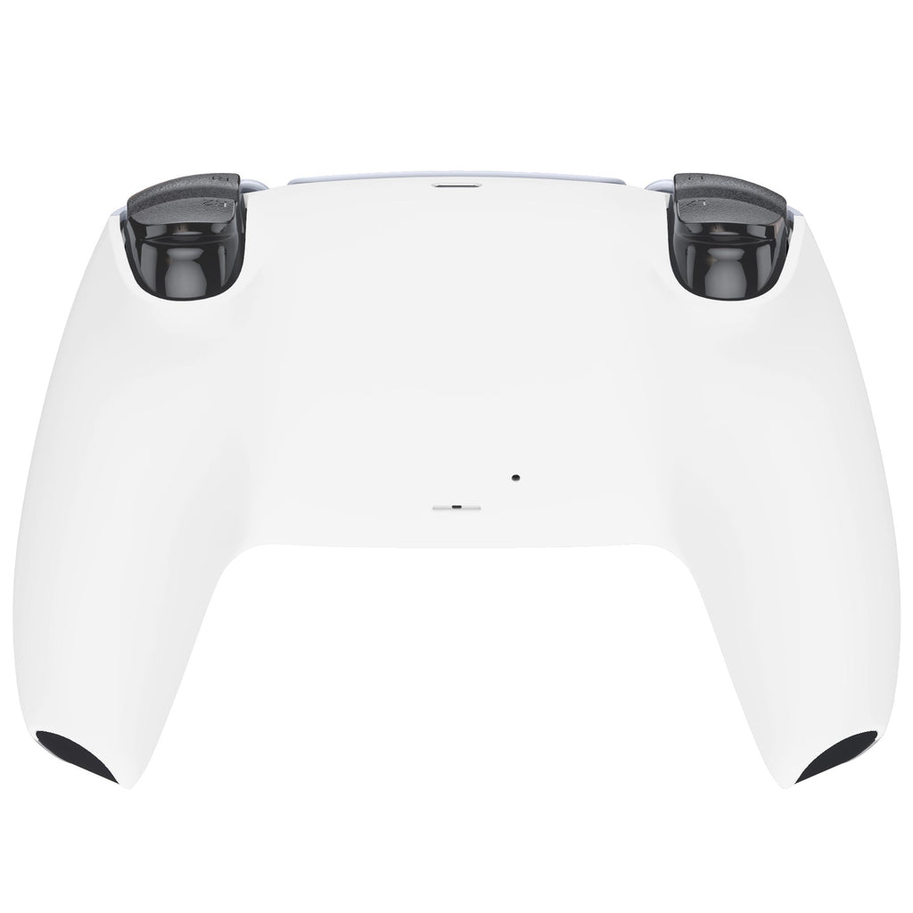 eXtremeRate Replacement Back Housing Bottom Shell for PS5 Controller BDM-010/020/030/040/050/060 - White eXtremeRate