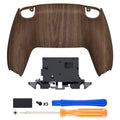 eXtremeRate Replacement Back Housing Bottom Shell for PS5 Controller BDM-010/020/030/040/050/060 - Wood Grain eXtremeRate