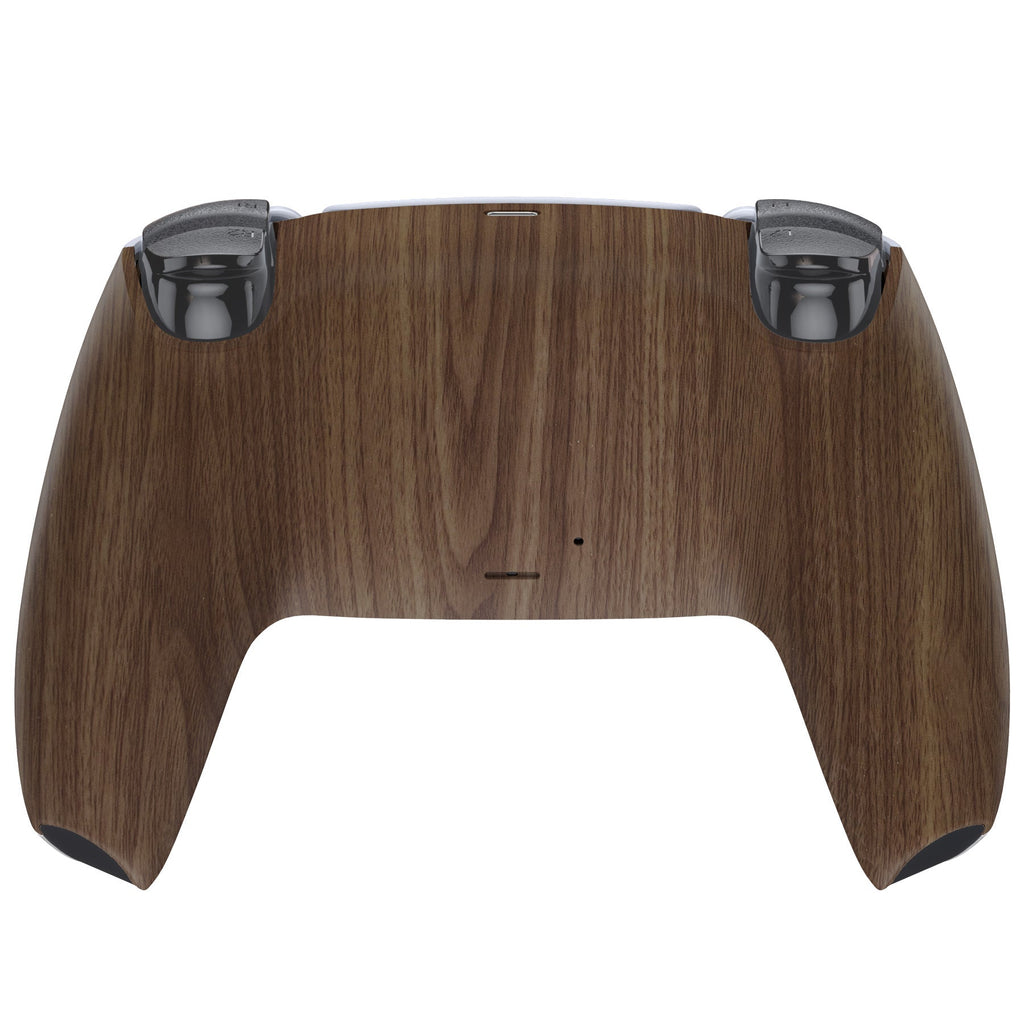eXtremeRate Replacement Back Housing Bottom Shell for PS5 Controller BDM-010/020/030/040/050/060 - Wood Grain eXtremeRate