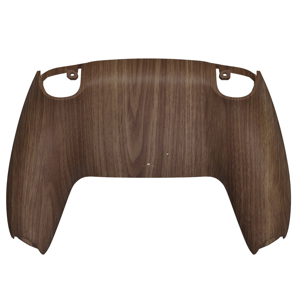 eXtremeRate Replacement Back Housing Bottom Shell for PS5 Controller BDM-010/020/030/040/050/060 - Wood Grain eXtremeRate