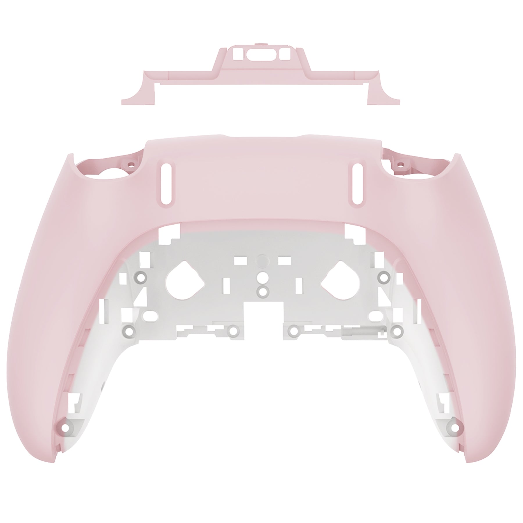 eXtremeRate Replacement Back Housing Bottom Shell Compatible with PS5 Edge Controller - Cherry Blossoms Pink eXtremeRate