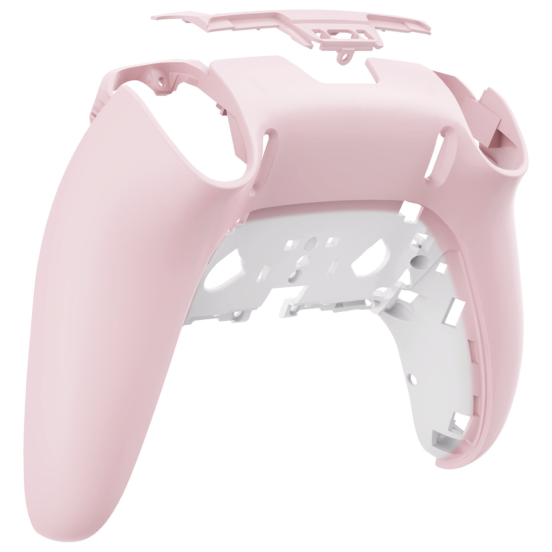 eXtremeRate Replacement Back Housing Bottom Shell Compatible with PS5 Edge Controller - Cherry Blossoms Pink eXtremeRate