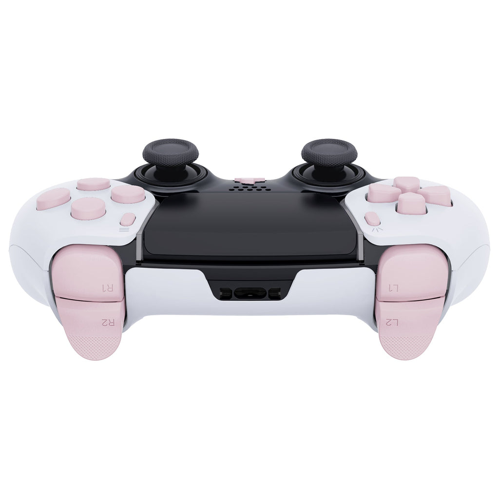 eXtremeRate Replacement Full Set Buttons Compatible with PS5 Edge Controller - Cherry Blossoms Pink eXtremeRate