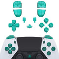 eXtremeRate Replacement Full Set Buttons Compatible with PS5 Edge Controller - Emerald Green eXtremeRate