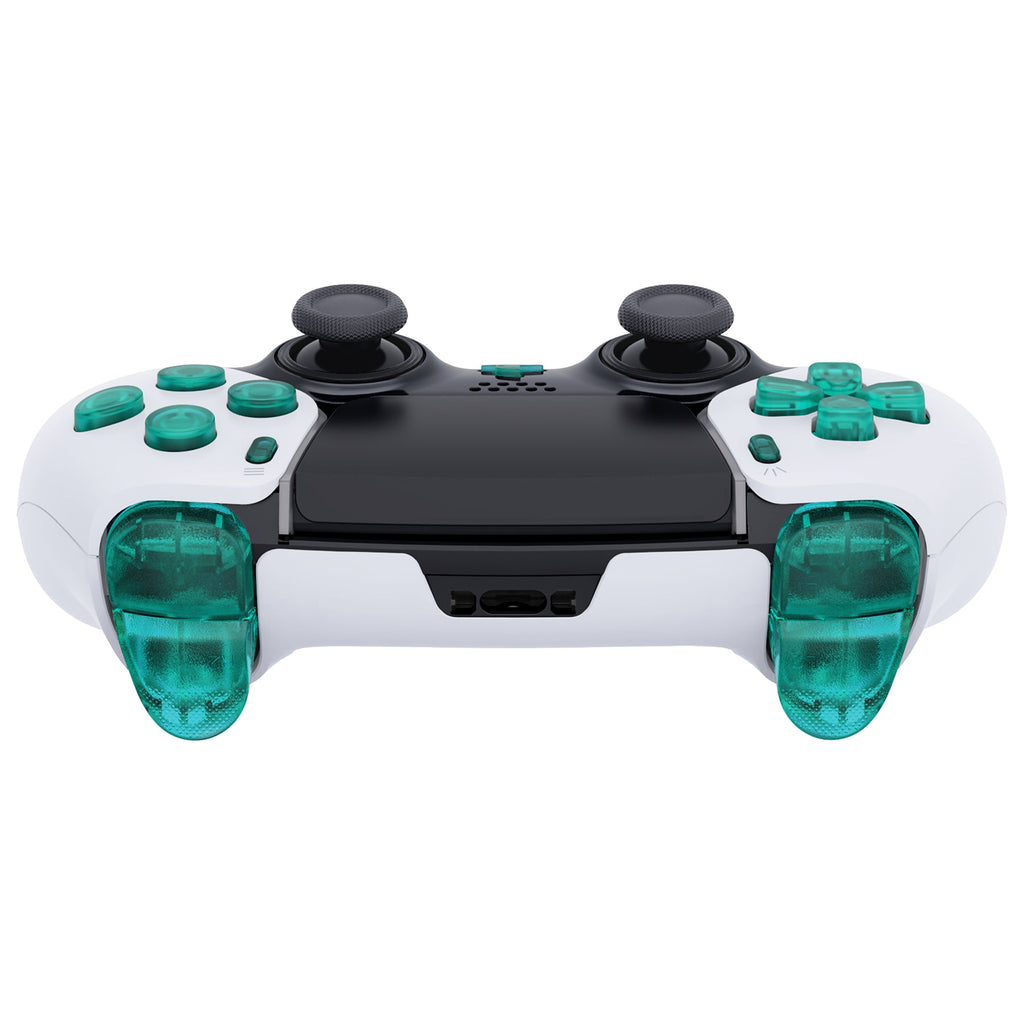 eXtremeRate Replacement Full Set Buttons Compatible with PS5 Edge Controller - Emerald Green eXtremeRate
