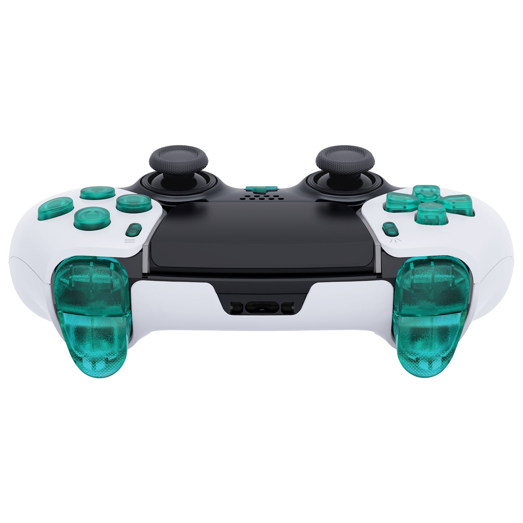 eXtremeRate Replacement Full Set Buttons Compatible with PS5 Edge Controller - Emerald Green eXtremeRate
