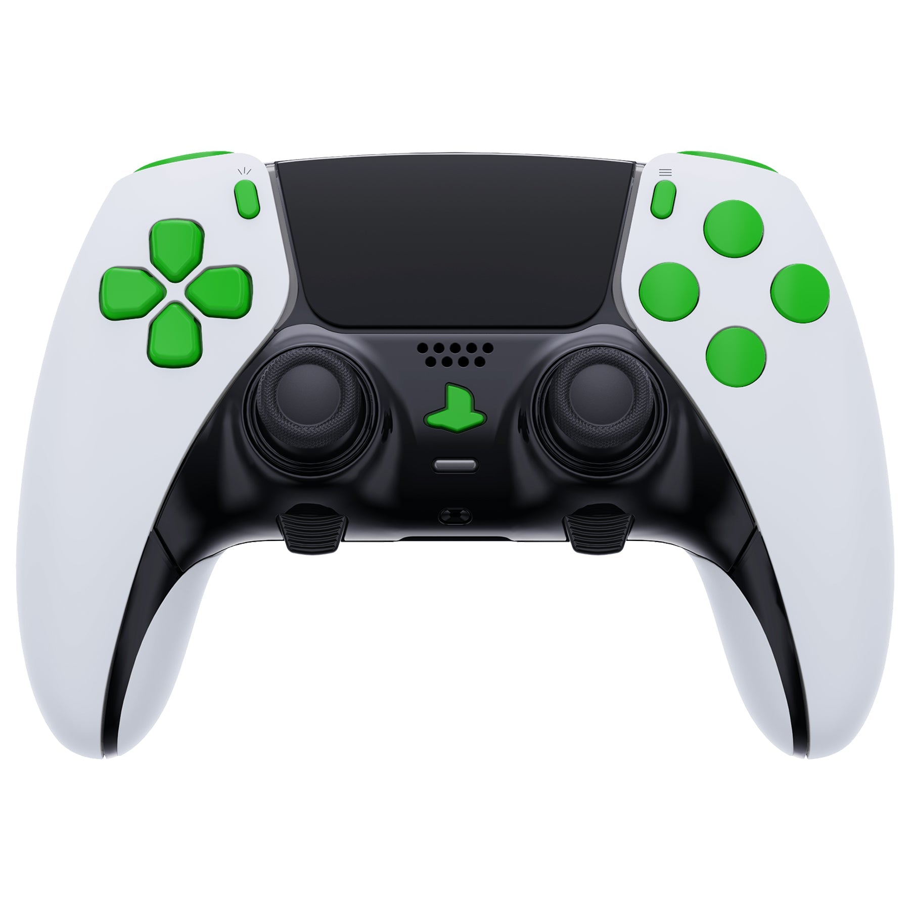 eXtremeRate Replacement Full Set Buttons Compatible with PS5 Edge Controller - Green eXtremeRate