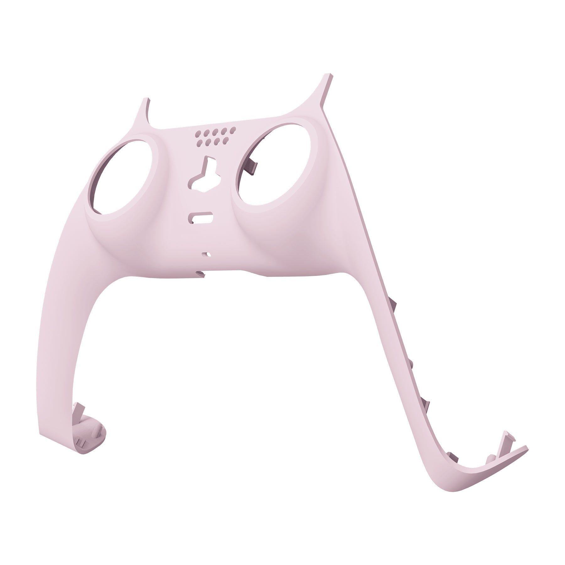 eXtremeRate Replacement Decorative Trim Shell with Accent Rings Compatible with PS5 Controller BDM-010/020/030/040/050 - Cherry Blossoms Pink eXtremeRate