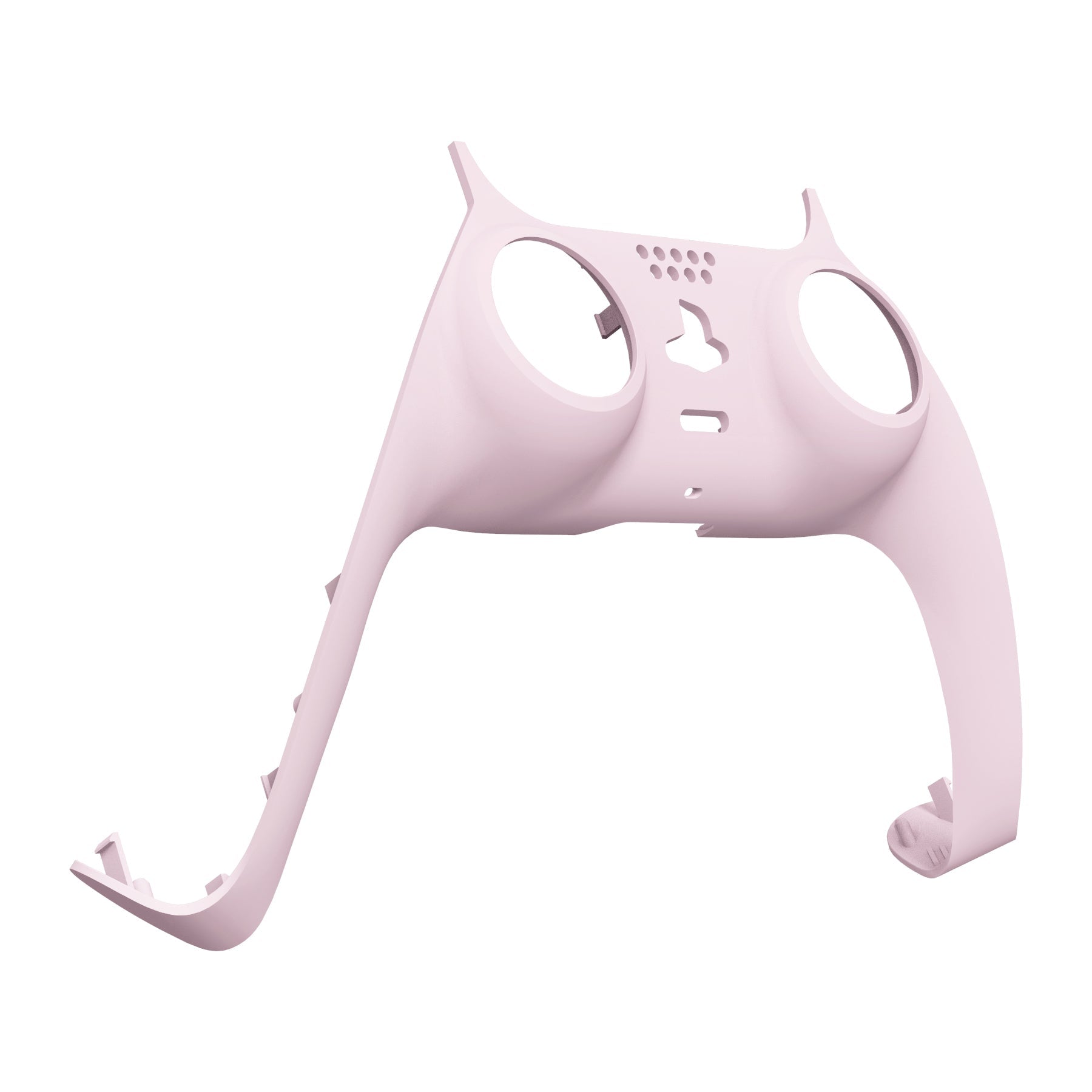 eXtremeRate Replacement Decorative Trim Shell with Accent Rings Compatible with PS5 Controller BDM-010/020/030/040/050 - Cherry Blossoms Pink eXtremeRate