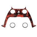 eXtremeRate Replacement Decorative Trim Shell with Accent Rings Compatible with PS5 Controller BDM-010/020/030/040/050 - Demons and Monsters eXtremeRate