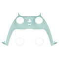 eXtremeRate Replacement Decorative Trim Shell with Accent Rings Compatible with PS5 Controller BDM-010/020/030/040/050 - Light Cyan eXtremeRate
