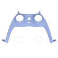 eXtremeRate Replacement Decorative Trim Shell with Accent Rings Compatible with PS5 Controller BDM-010/020/030/040/050 - Light Violet eXtremeRate