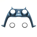 eXtremeRate Replacement Decorative Trim Shell with Accent Rings Compatible with PS5 Controller BDM-010/020/030/040/050 - Metallic Regal Blue eXtremeRate