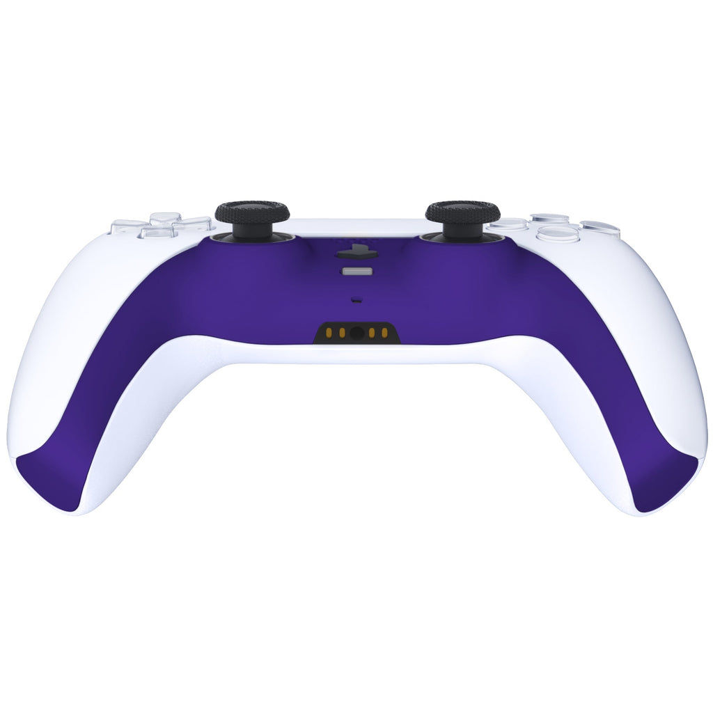 eXtremeRate Replacement Decorative Trim Shell with Accent Rings Compatible with PS5 Controller BDM-010/020/030/040/050 - Purple eXtremeRate