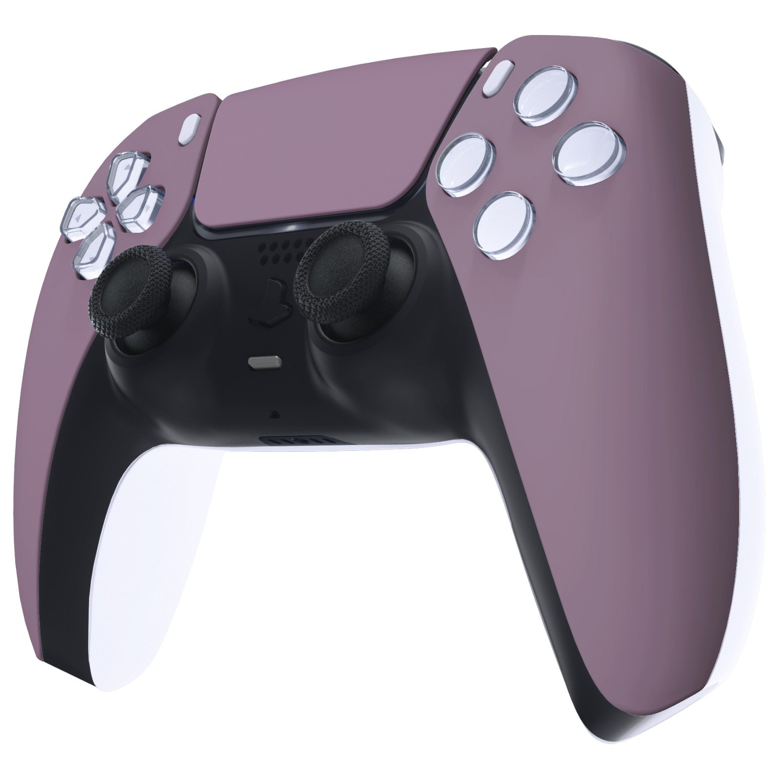 eXtremeRate Replacement Front Housing Shell with Touchpad Compatible with PS5 Controller BDM-010/020/030/040/050 - Dark Grayish Violet eXtremeRate