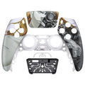 eXtremeRate Replacement Front Housing Shell with Touchpad Compatible with PS5 Controller BDM-010/020/030/040/050 - Mamba Assassin Bot III eXtremeRate