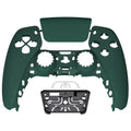 eXtremeRate Replacement Front Housing Shell with Touchpad Compatible with PS5 Controller BDM-010/020/030/040/050/060 - Racing Green eXtremeRate