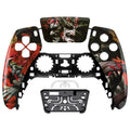 eXtremeRate Replacement Front Housing Shell with Touchpad Compatible with PS5 Controller BDM-010/020/030/040/050 - Rage of Asura eXtremeRate