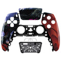 eXtremeRate Replacement Front Housing Shell with Touchpad Compatible with PS5 Controller BDM-010/020/030/040/050 - Roaring Dragon eXtremeRate