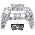 eXtremeRate Replacement Front Housing Shell with Touchpad Compatible with PS5 Controller BDM-010/020/030/040/050 - The $100 Cash Money eXtremeRate