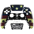 eXtremeRate Replacement Front Housing Shell with Touchpad Compatible with PS5 Controller BDM-010/020/030/040/050 - US Flag The Stars & Stripes eXtremeRate