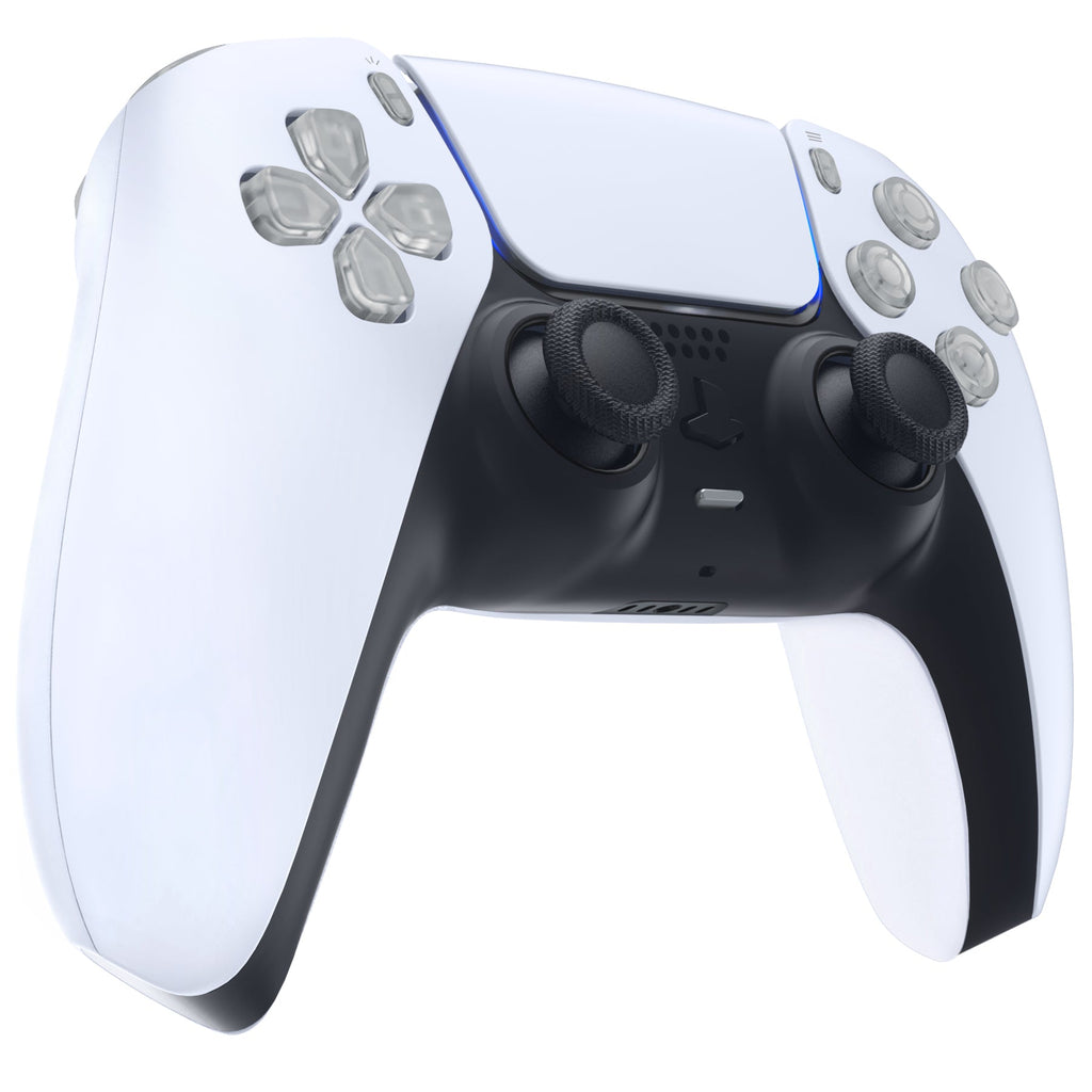 eXtremeRate Replacement Full Set Buttons Compatible with PS5 Controller BDM-030/040/050/060 - Glow in Dark - Green eXtremeRate