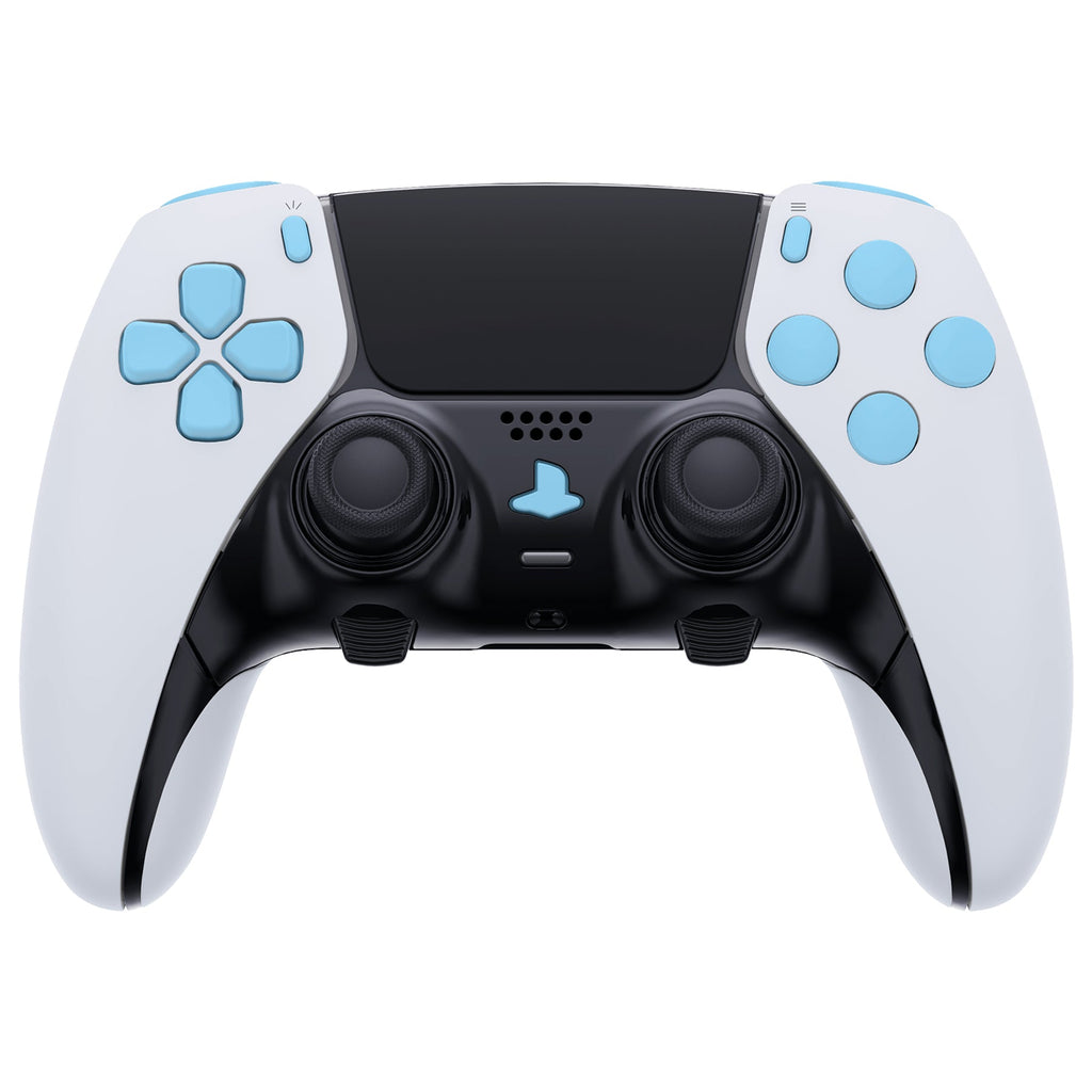eXtremeRate Replacement Full Set Buttons Compatible with PS5 Edge Controller - Heaven Blue eXtremeRate