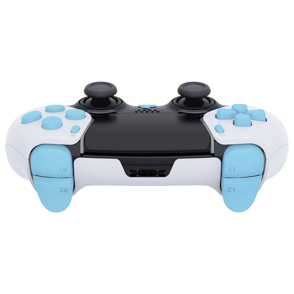 eXtremeRate Replacement Full Set Buttons Compatible with PS5 Edge Controller - Heaven Blue eXtremeRate