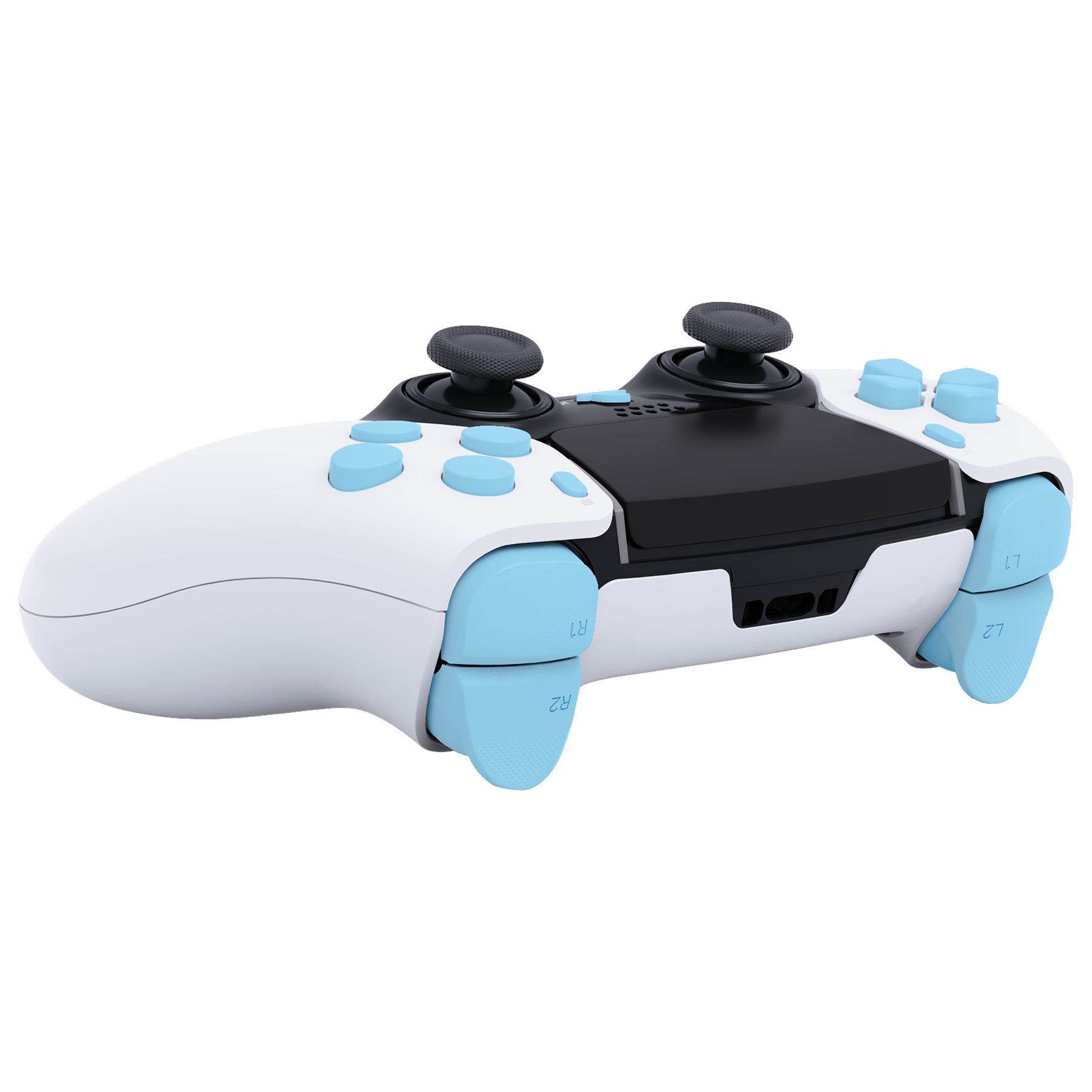 eXtremeRate Replacement Full Set Buttons Compatible with PS5 Edge Controller - Heaven Blue eXtremeRate